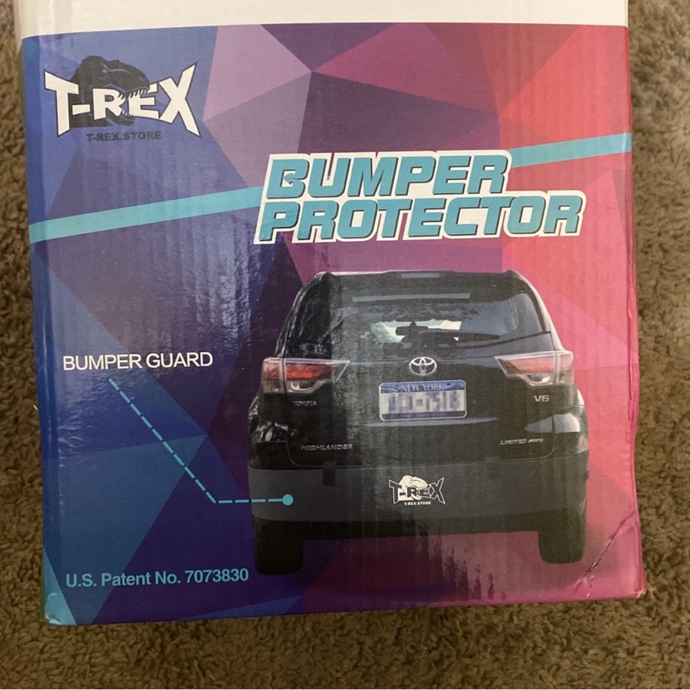 T-Rex Bumper Protector, Rear Bumper Guard for Cars